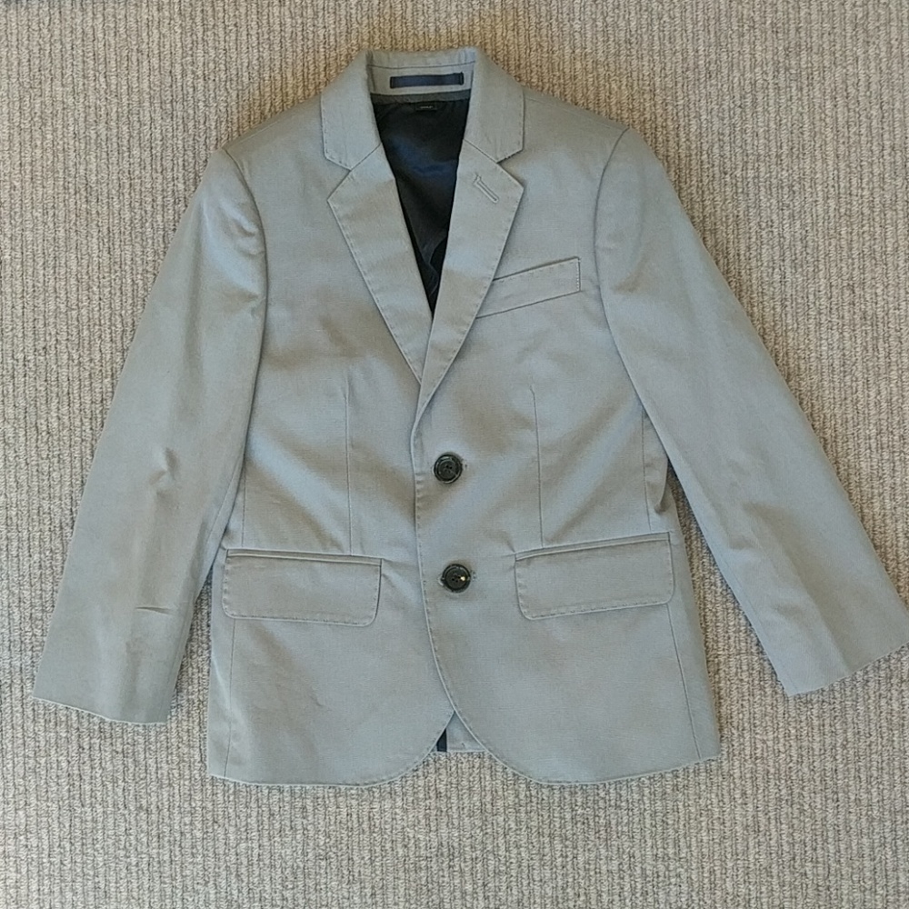 NWT Boy's Grey Ludlow Sports Coat - Crewcuts Sz. 5